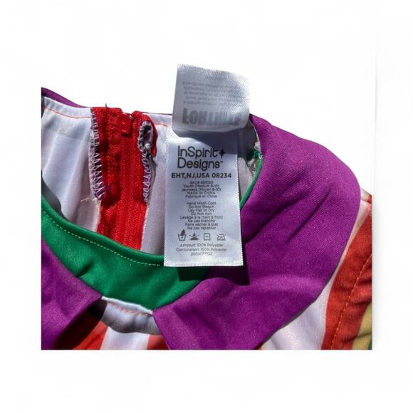 Fortnite Tomato Head Youth Size Medium Stretchy One Piece Costume Only - Picture 6 of 6